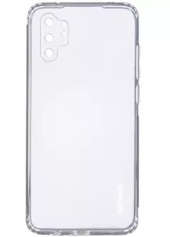 TPU чехол GETMAN Clear 1,0 mm для Samsung Galaxy Note 10 Plus, Бесцветный (прозрачный)
