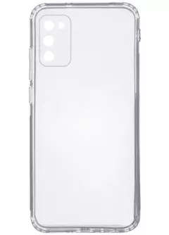 TPU чехол GETMAN Clear 1,0 mm для Samsung Galaxy A02s, Бесцветный (прозрачный)