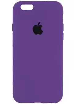 Чехол Silicone Case Full Protective (AA) для Apple iPhone 6 / 6S || , Фиолетовый / Amethyst