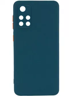 Чехол TPU Square Full Camera для Xiaomi Poco M4 Pro 5G, Зеленый