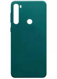 Силиконовый чехол Candy для Xiaomi Redmi Note 8, Зеленый / Forest green