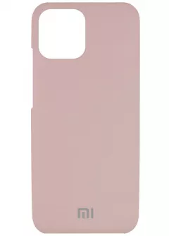 Чехол Silicone Cover Full Protective (AAA) для Xiaomi Mi 11 Lite, Розовый / Pink Sand