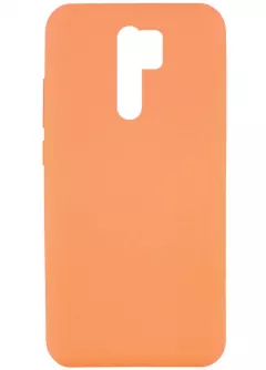 Чехол Silicone Cover Full without Logo (A) для Xiaomi Redmi 9, Оранжевый / Papaya