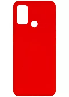 Уценка Чехол Silicone Cover Full without Logo (A) для Oppo A53 / A32 / A33, Дефект упаковки / Красный / Red