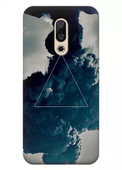 Чехол для Meizu 16X - Треугольник в дыму