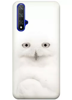 Чехол для Huawei Honor 20 - Белая сова