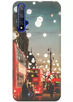 Чехол для Huawei Nova 5T - Вечерний Лондон