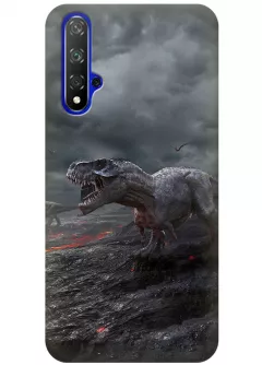 Чехол для Huawei Nova 5T - Динозавры