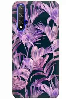 Чехол для Huawei Nova 5T - Фантастические цветы