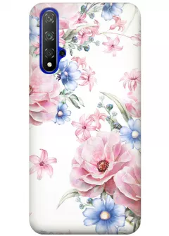 Чехол для Huawei Nova 5T - Нежные цветы