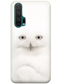 Чехол для Huawei Honor 20 Pro - Белая сова