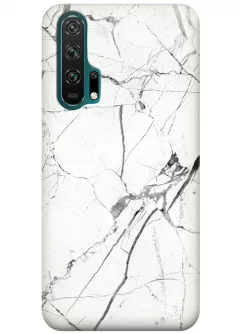 Чехол для Huawei Honor 20 Pro - White marble