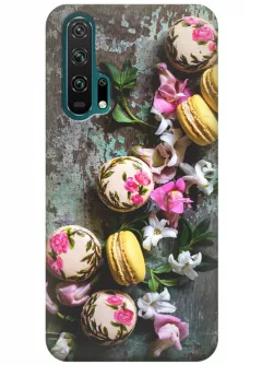 Чехол для Huawei Honor 20 Pro - Цветочные макаруны
