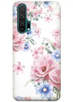 Чехол для Huawei Honor 20 Pro - Нежные цветы