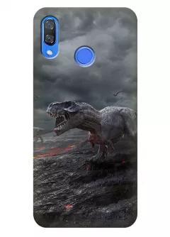Чехол для Huawei P Smart Plus - Динозавры