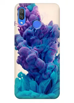 Чехол для Huawei P Smart Plus - Фиолетовый дым