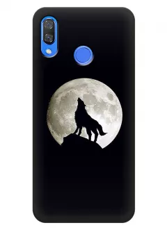 Чехол для Huawei P Smart Plus - Воющий волк