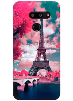 Чехол для LG G8 ThinQ - Весенний Париж
