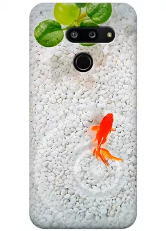 Чехол для LG G8 ThinQ - Золотая рыбка
