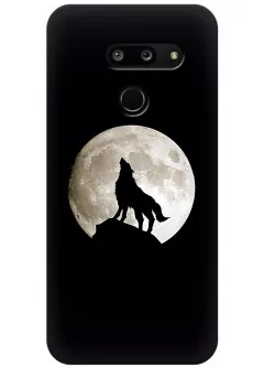 Чехол для LG G8 ThinQ - Воющий волк