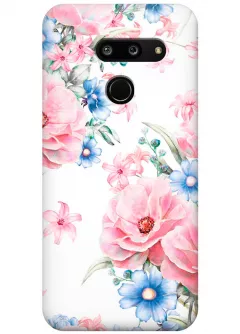 Чехол для LG G8 ThinQ - Нежные цветы