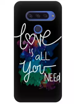Чехол для LG G8s ThinQ - I need Love