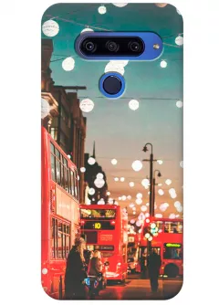 Чехол для LG G8s ThinQ - Вечерний Лондон