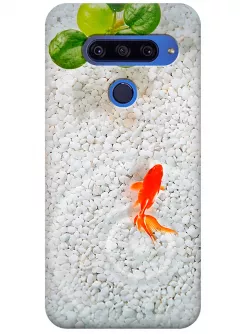 Чехол для LG G8s ThinQ - Золотая рыбка