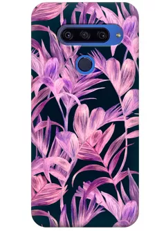 Чехол для LG G8s ThinQ - Фантастические цветы