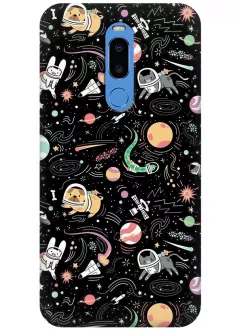 Чехол для Meizu M8 Note - Animal astronauts