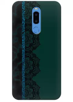 Чехол для Meizu M8 Note - Зелёная мандала