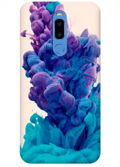 Чехол для Meizu M8 Note - Фиолетовый дым