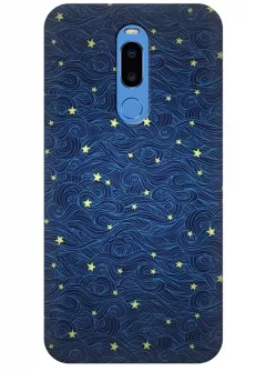 Чехол для Meizu M8 Note - Ночь Ван Гога