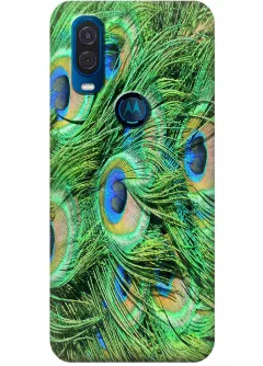 Чехол для Motorola One Vision - Peacock