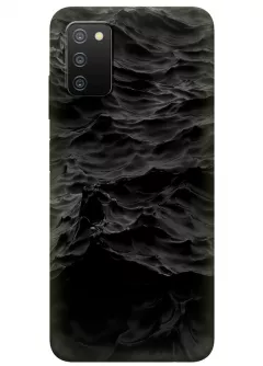Купить силиконовый чехол на Samsung A03s с морским рисунком