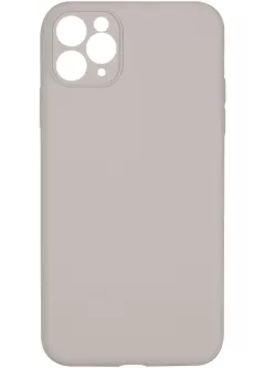 Original Full Soft Case for iPhone 11 Pro Max Grey (Without logo)
