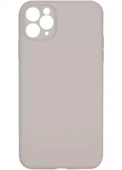 Original Full Soft Case for iPhone 11 Pro Grey (without logo)