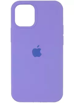 Уценка Чехол Silicone Case Full Protective (AA) для Apple iPhone 12 Pro (6.1") || Apple iPhone 12, Дефект упаковки / Сиреневый / Dasheen