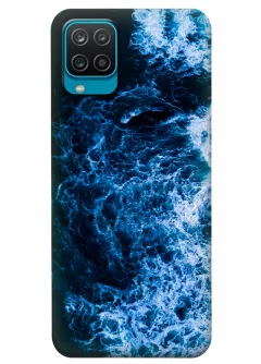 Samsung A12 силиконовый чехол с картинкой - Океан