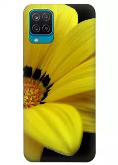 Самсунг А12 силиконовый чехол с картинкой - Красота цветка