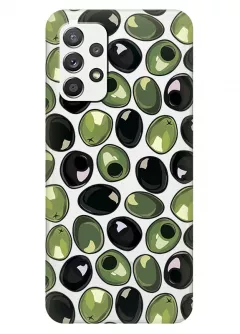 Чехол для Samsung A52 с оливками