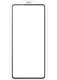 Защитное стекло SKLO 5D (тех.пак) для Realme 10 4G, Черный / Белая подложка