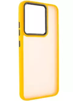 Чехол TPU+PC Lyon Frosted для Motorola Moto E40, Orange