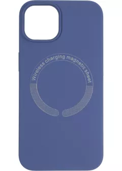 Чехол Original Full Soft Case (MagSafe) для iPhone 13 Pro Space Blue