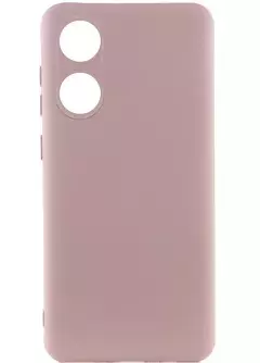 Чехол Silicone Cover Lakshmi Full Camera (A) для Oppo A58 4G, Розовый / Pink Sand