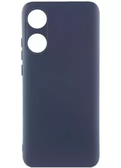 Чехол Silicone Cover Lakshmi Full Camera (A) для Oppo A58 4G, Синий / Midnight Blue