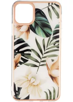 Gelius Leaf Case iPhone 11 Pro Max Orchid