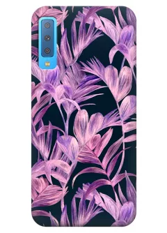 Чехол для Galaxy A7 (2018) - Фантастические цветы