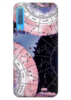Чехол для Galaxy A7 (2018) - Астрология