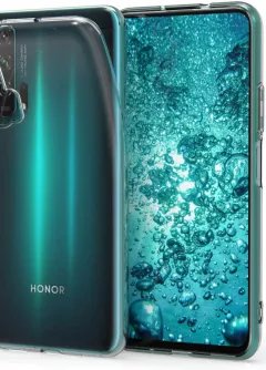 TPU чехол Epic Transparent 1,0mm для Huawei Honor 20 Pro, Бесцветный (прозрачный)